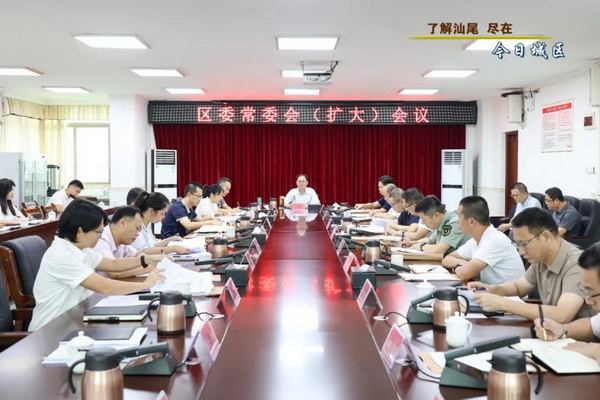 区委常委会召开扩大会议 传达学习中央有关文件精神 研究做好党建带团建工作